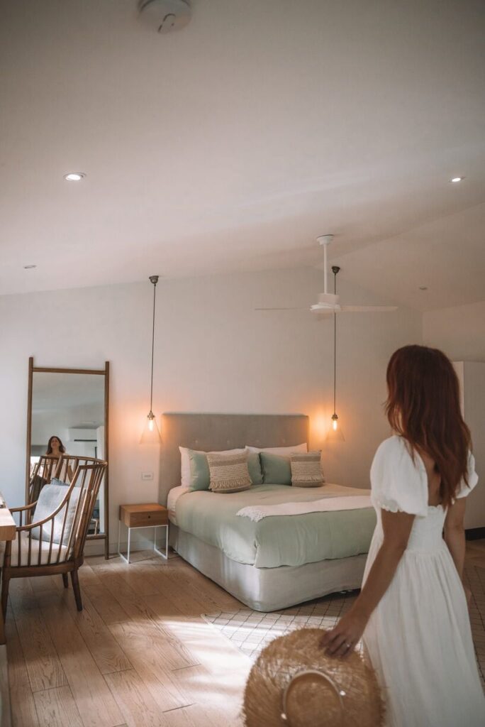 Interior view of the Ocean Suite accommodation